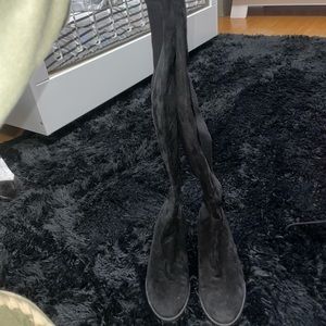 Stuart Weitzman over knee black boots